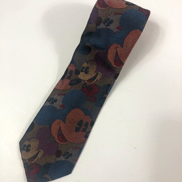 Vintage Balancine presents The Tie Works Disney Mickey Mouse Men's Tie - Picture 1 of 5